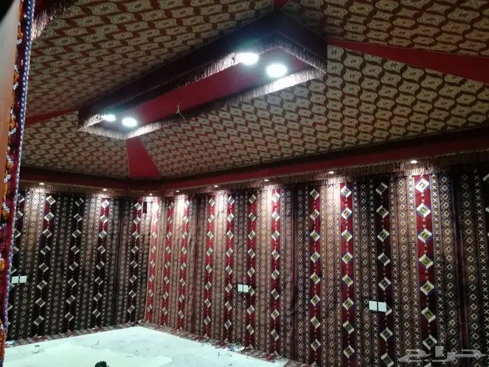 محل بن قحطان بيوت شعر قرميد 12