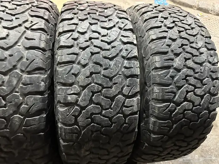 جنوط برايد 6 مسمار مع كفرات نص حجري مقاس 17 فتك 2