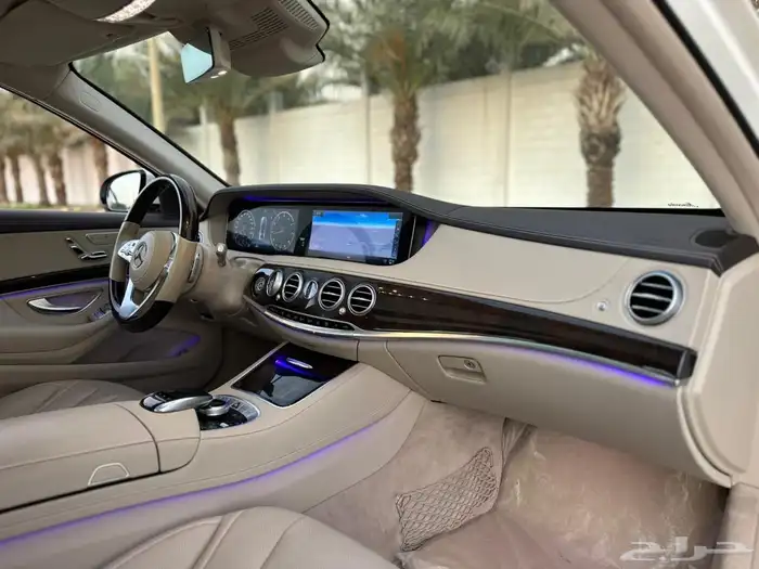 مرسيدس S450 2020 جفالي شبه جديده 26