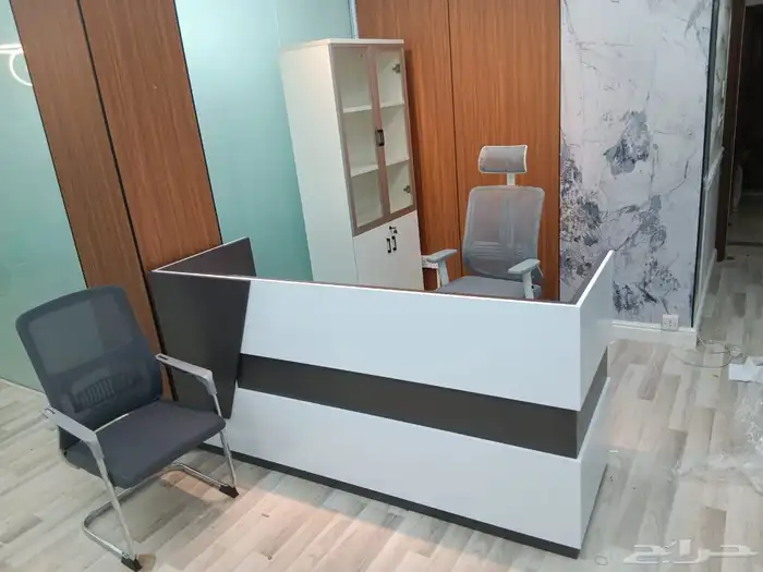 جديد مودرن اثاث المكتبي طقم مكتب مدير فخم مكاتب اداريه 40