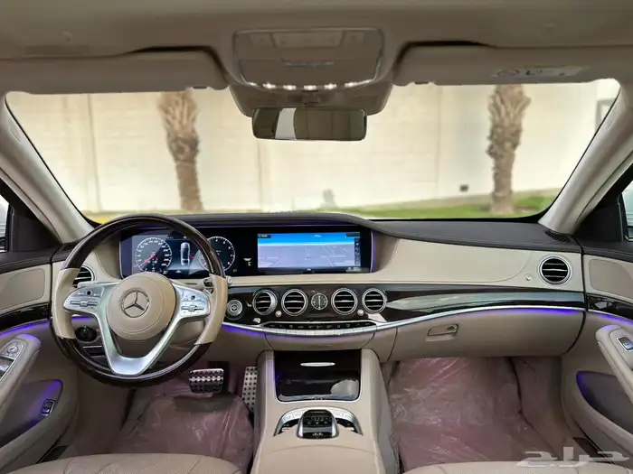 مرسيدس S450 2020 جفالي شبه جديده 28