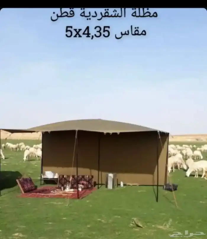 خيمة البيرق . خيمة الشقرديه . خيمة المبيت الشتويه 1