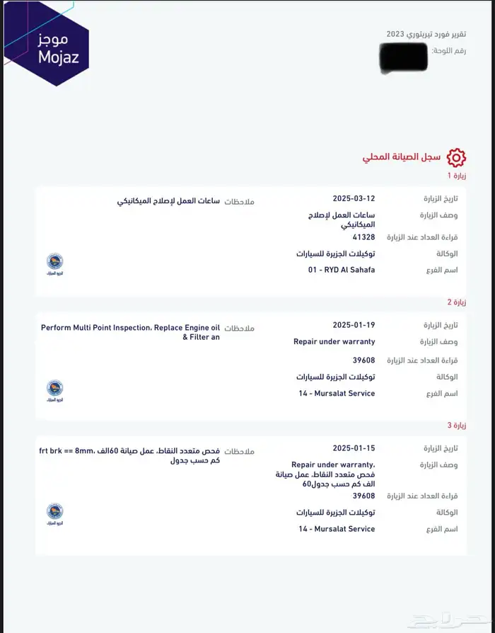فورد تيريتوري 2023 للبيع أو للبدل 33