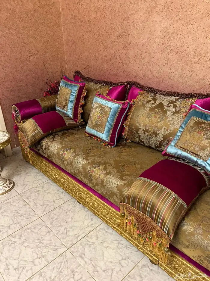 طقم كنب مغربي للبيع 7