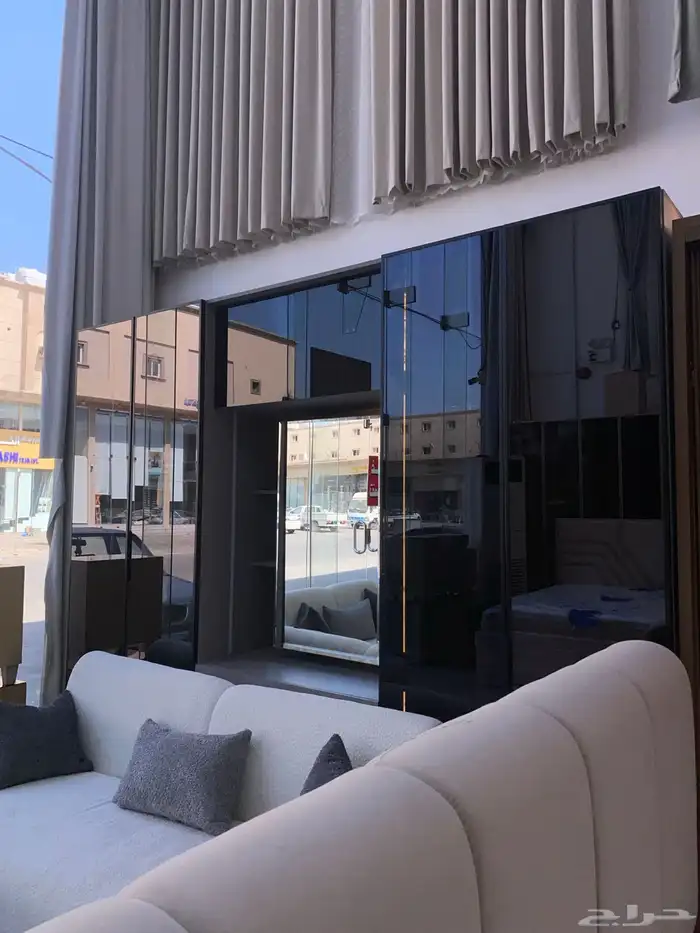 كنب ستاير غرف نوم مراتب تفصيل جميع الاخشاب مودرن 8