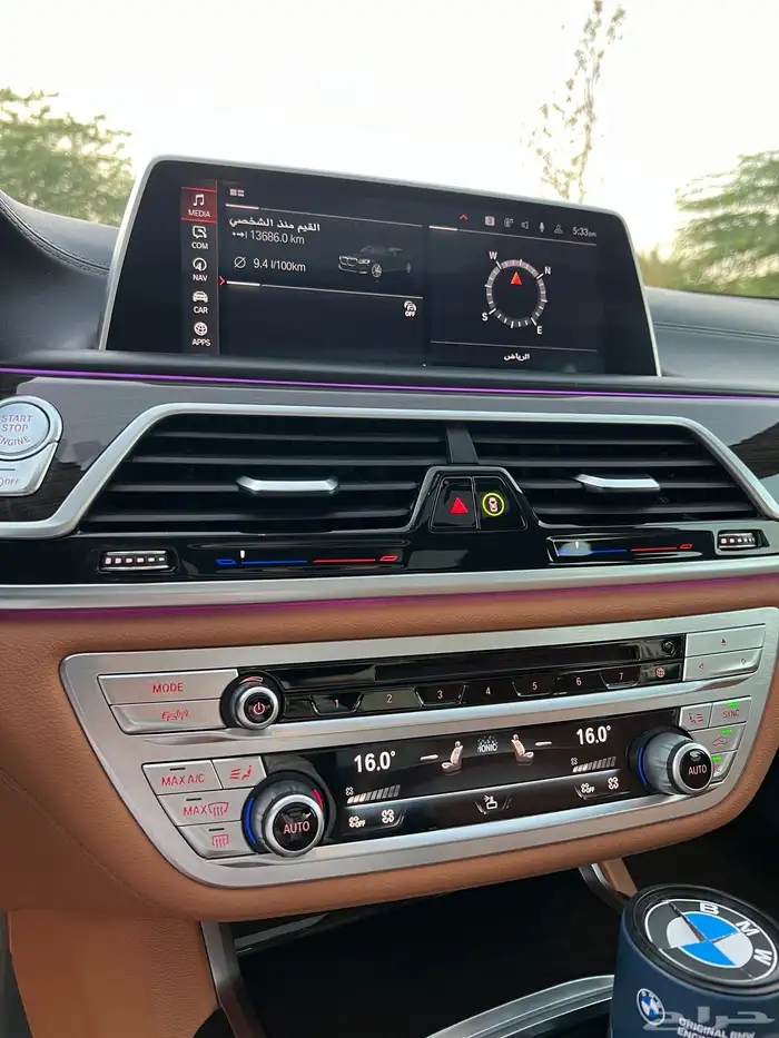 للبيع BMW 730Li ناغي 2022 نظيفه جدا 16