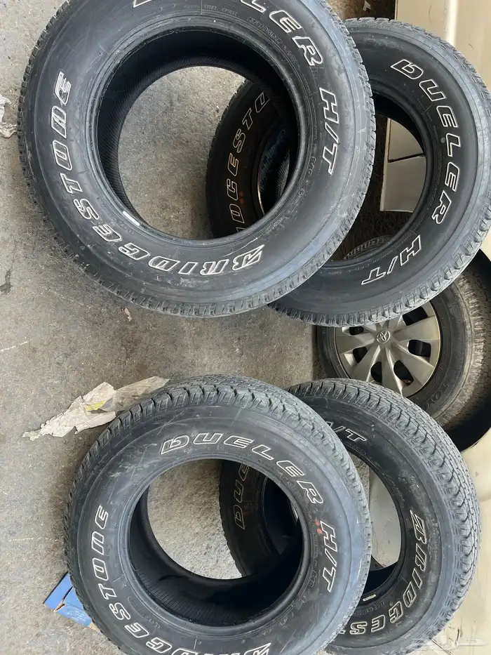 كفرات برجستون ياباني مقاس 275 65 17 5