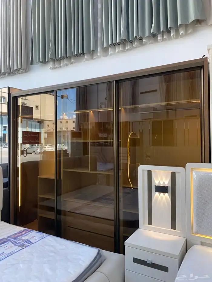 كنب ستاير غرف نوم مراتب تفصيل جميع الاخشاب مودرن 4