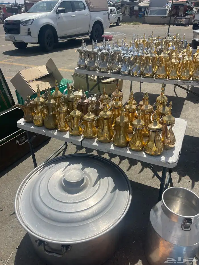 دلال براريد صحون قديمه مباخر قديم قدور نحاس وضغط 11