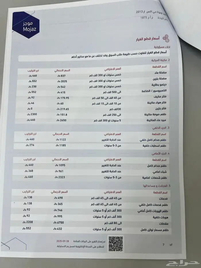 لاندكروزر 2013سعودي خالي من الرش 8 سلندر وعليه موجز ماشي 498 14