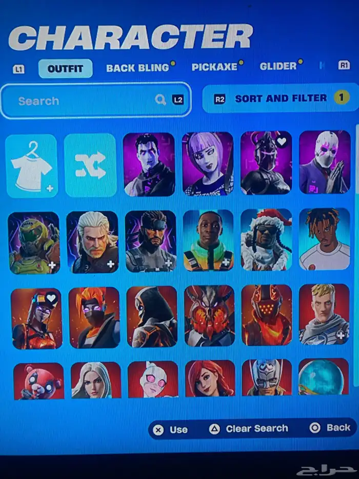 حساب فورت للبيع 0