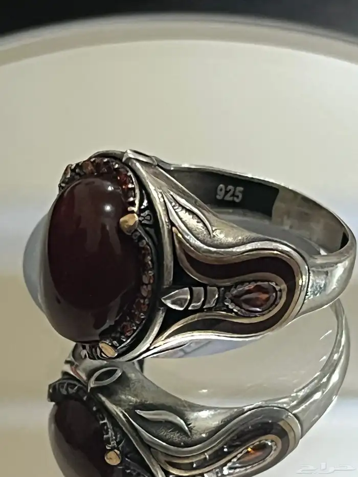 احجار كريمه طبيعي وفضه ايطالي عيار 925 6
