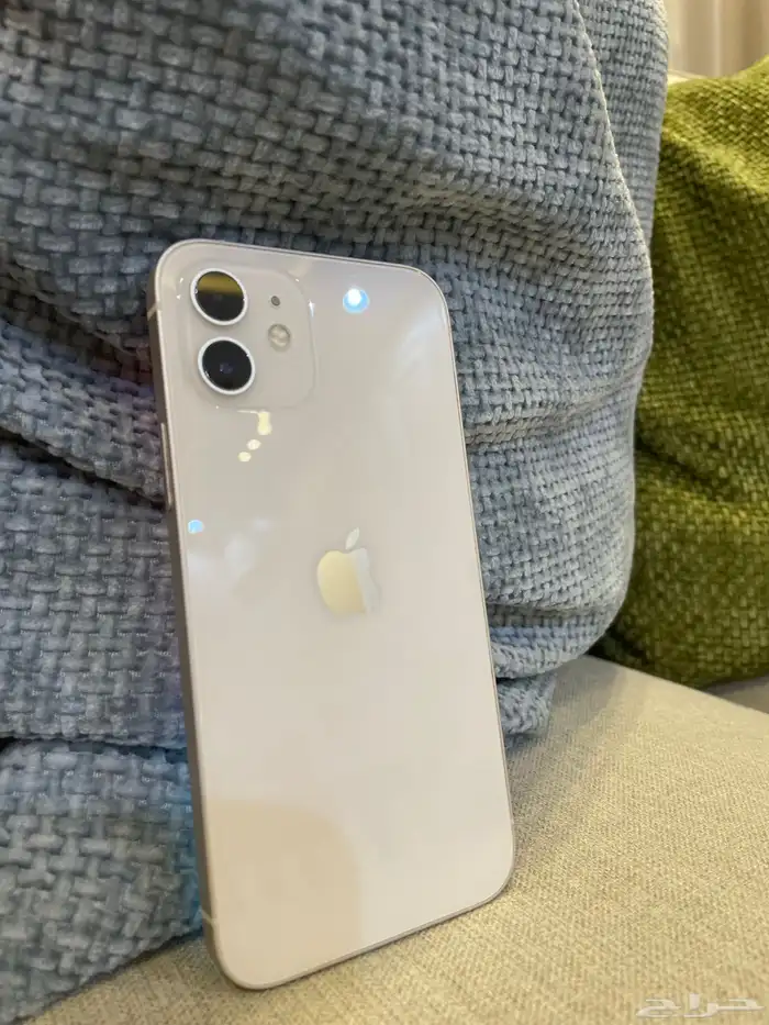 ايفون 12 - 128GB - ابيض - نظيف 0