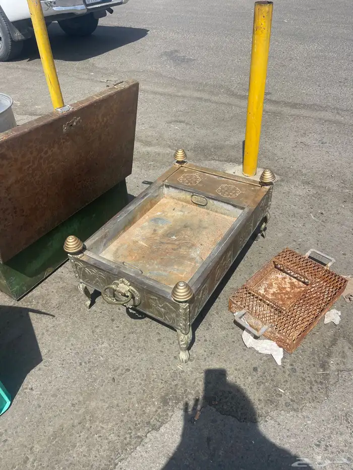 دلال براريد صحون قديمه مباخر قديم قدور نحاس وضغط 14