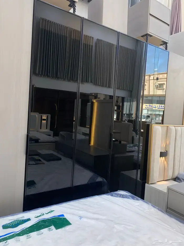 كنب ستاير غرف نوم مراتب تفصيل جميع الاخشاب مودرن 6