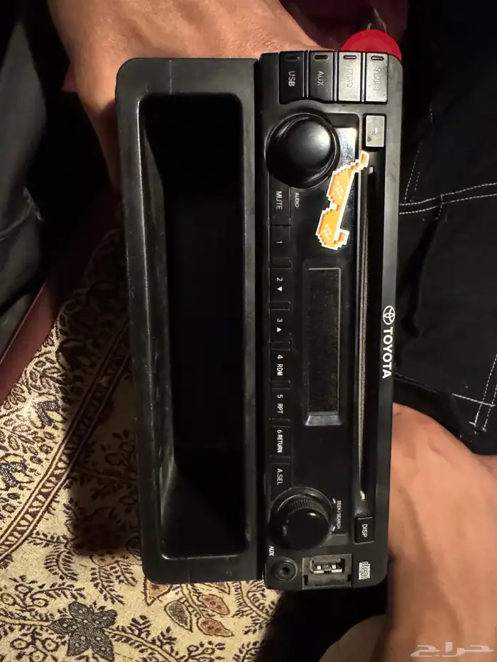 للبيع مسجل تيوتا اصلي 0