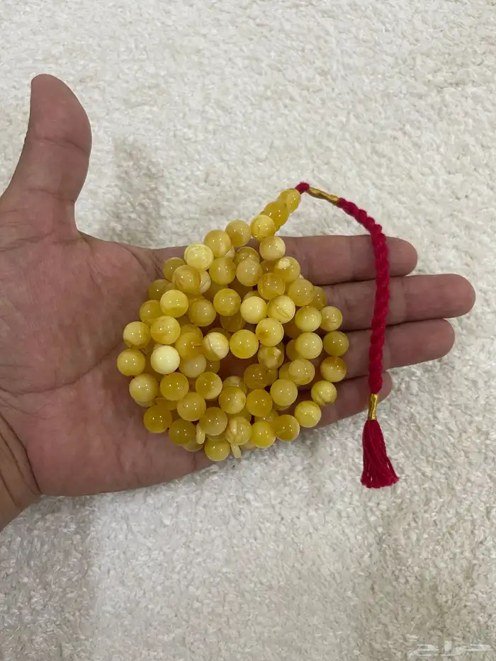 مسباح كهرمان كالينغرادي حر دائري تعجين سوبر فاخر 1