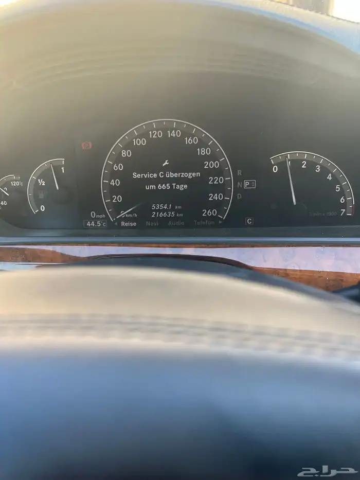 مرسيدس 2006 s350 منوة المستخدم وقليل الممشى 10