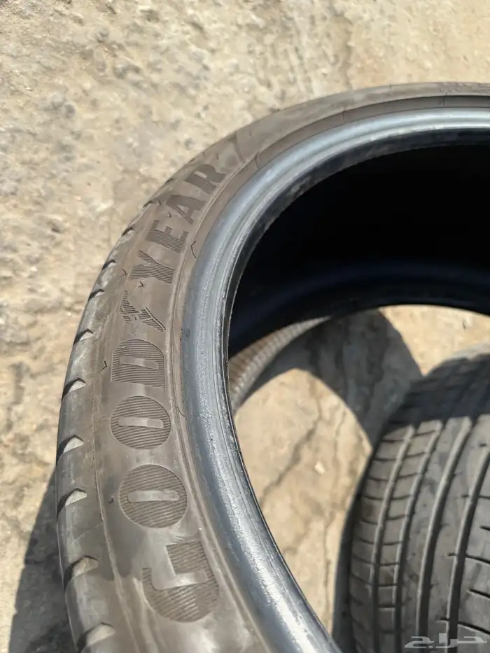 275 35 20 كفرات جودير رنفلات مستخدم نظيفة ت21 38 اسبوع 4