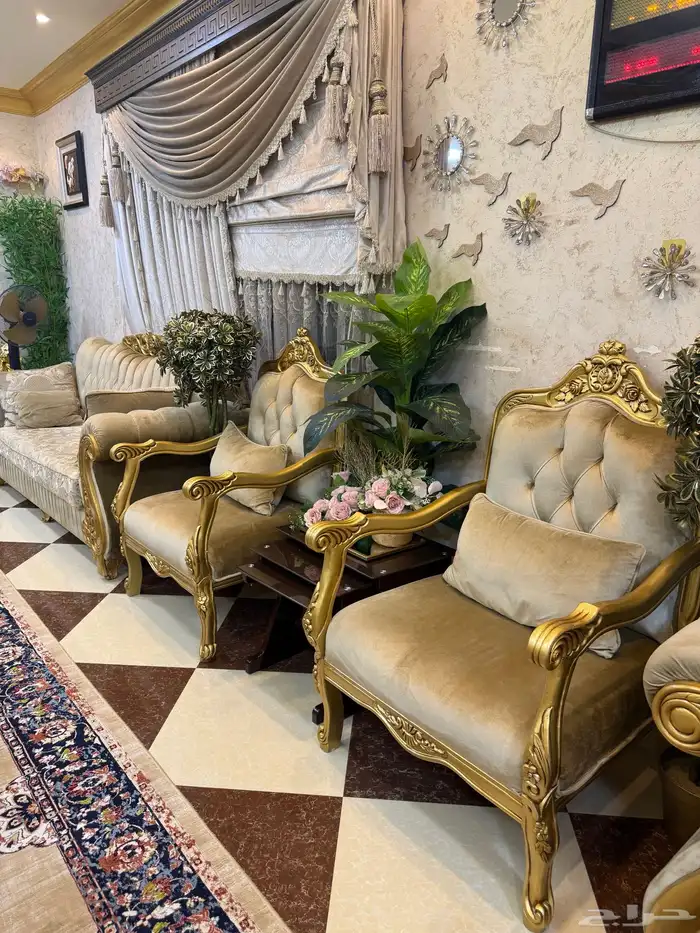 طقمين كنب ل صاله كبيره 2