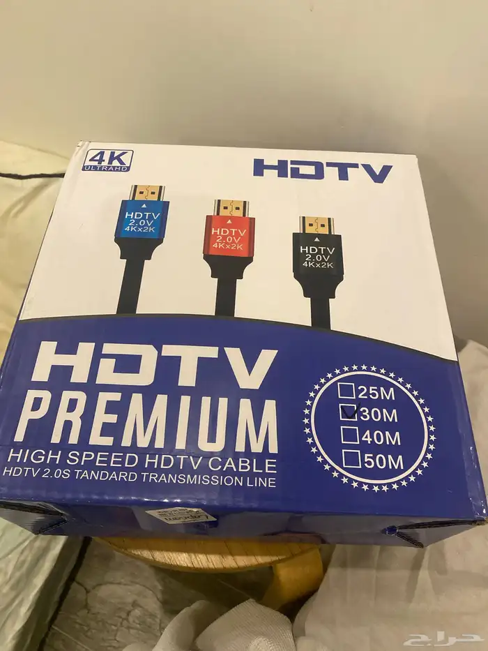 سلكHD4k جديد 30متر 0
