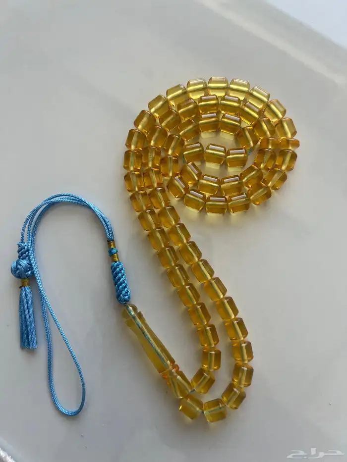 سبح مسابيح زعفران ومستكه الماني 4