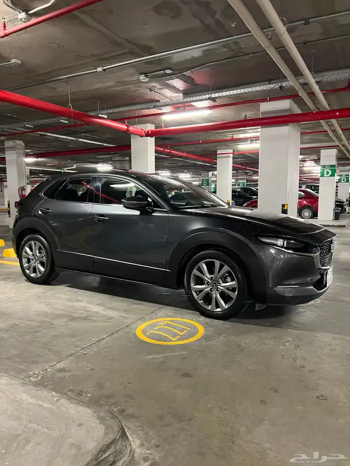 مازدا cx30 رمادي موديل 2021 ممشى قليل 4