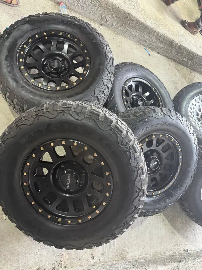 جنوط مايثود مع كفرات حجري تركب جمس سيرا سلفرادو اف جي 2