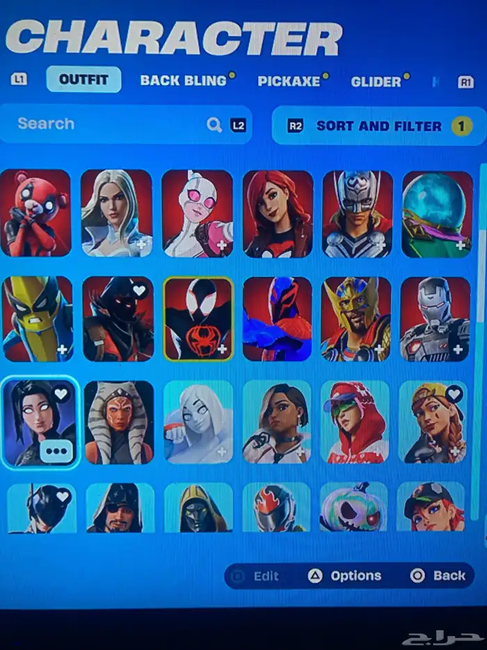 حساب فورت للبيع 1
