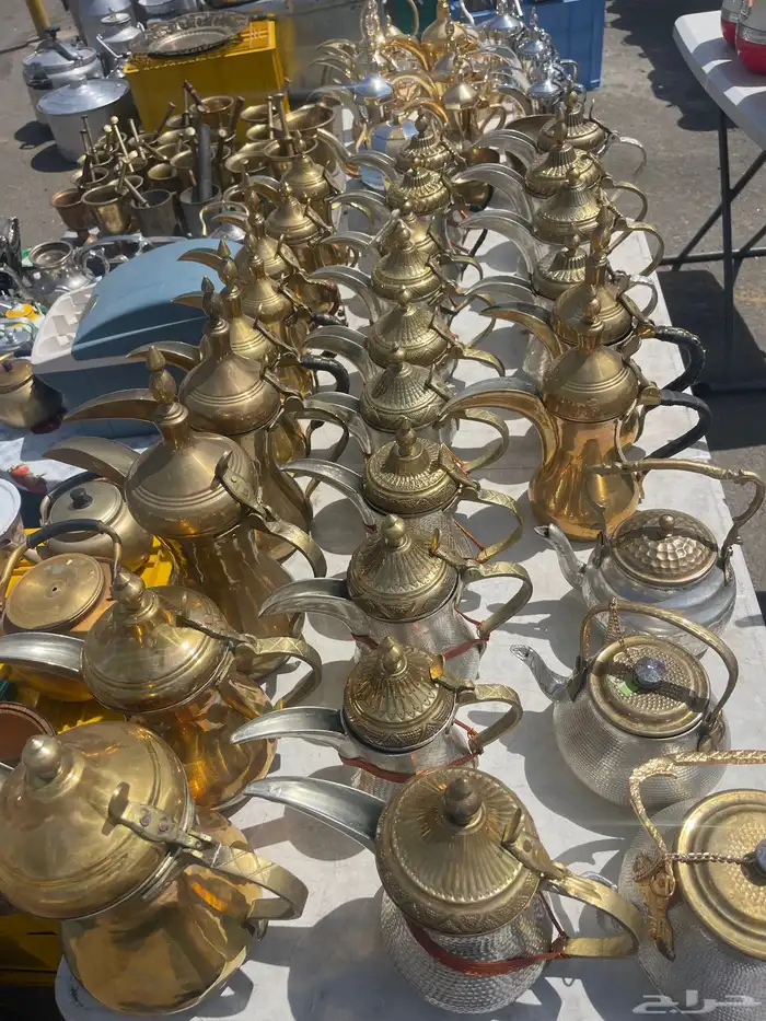 دلال براريد صحون قديمه مباخر قديم قدور نحاس وضغط 2