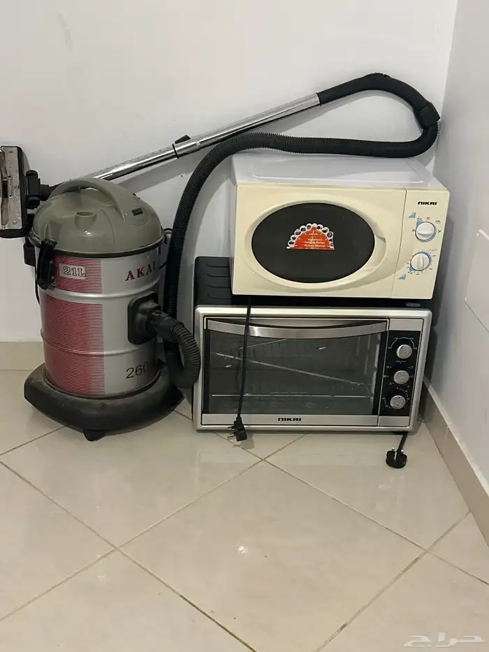 مايكرويف وفرن ومكنسة 0
