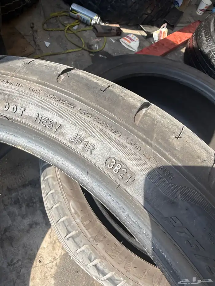 275 35 20 كفرات جودير رنفلات مستخدم نظيفة ت21 38 اسبوع 1