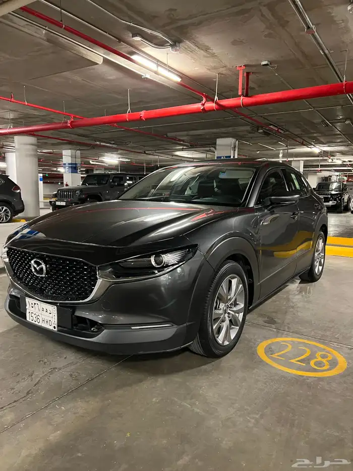 مازدا cx30 رمادي موديل 2021 ممشى قليل 6