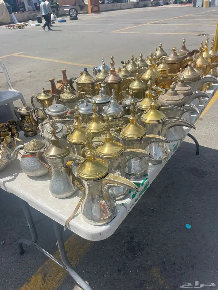 دلال براريد صحون قديمه مباخر قديم قدور نحاس وضغط 7