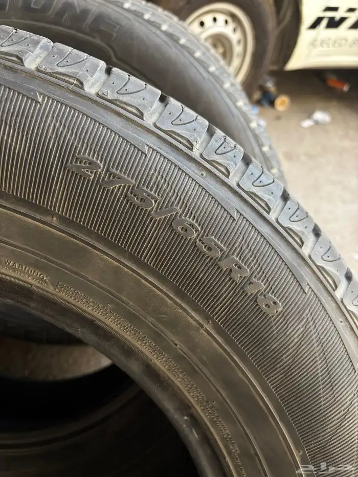 كفرات اسكويا275 65 18ريدستون كوري 16