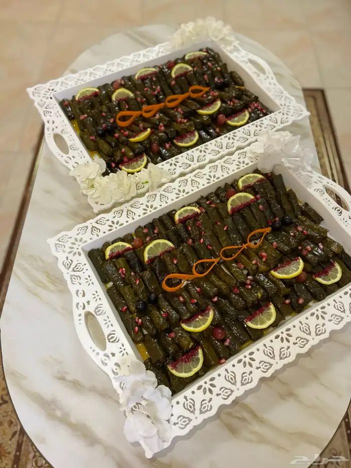 ضيافة ورق عنب ومعجنات لجميع المناسبات و وصيفة عروس 1