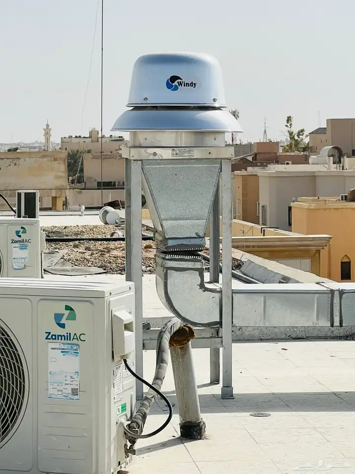 مطبخ  مطبق ديكور  فلتر مطعم شفاط ومدخنة من الفولاذ.7375868 13
