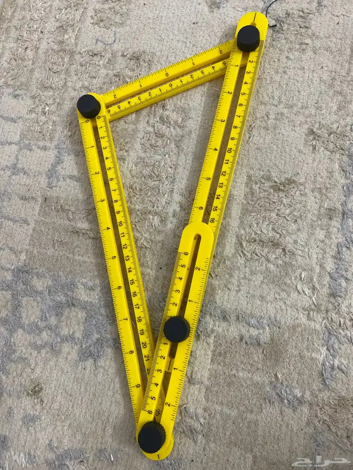 مسطرة قياس متعددة الزوايا (قالب زاوية). 2