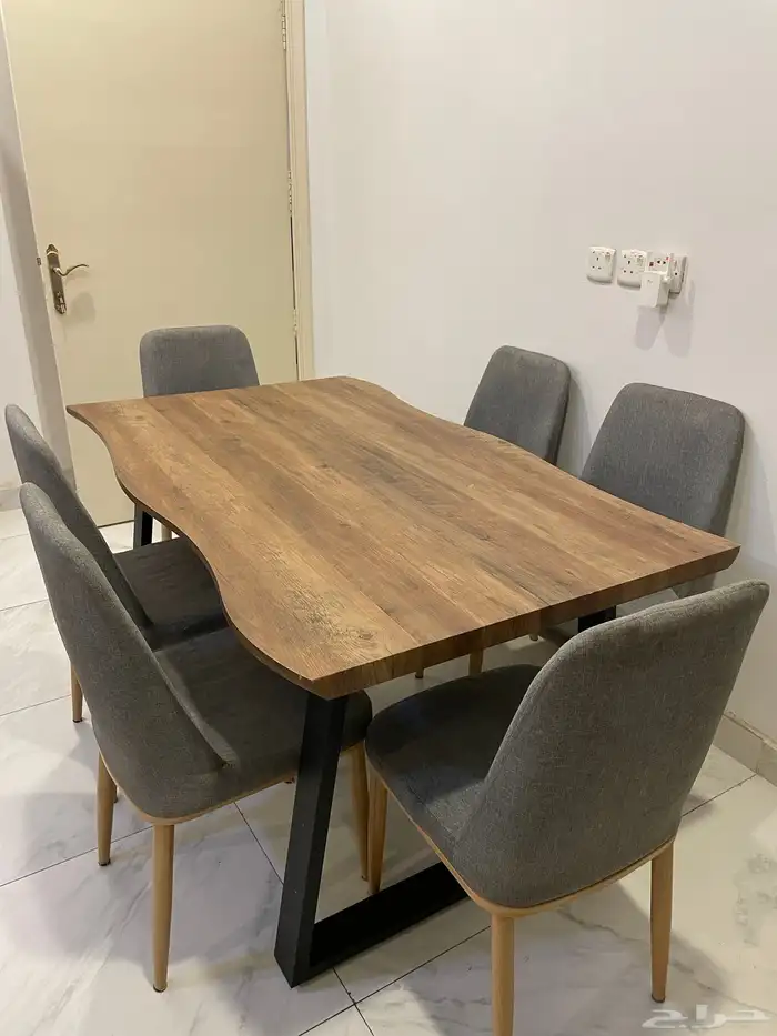 طاولة طعام 6 كراسي 0