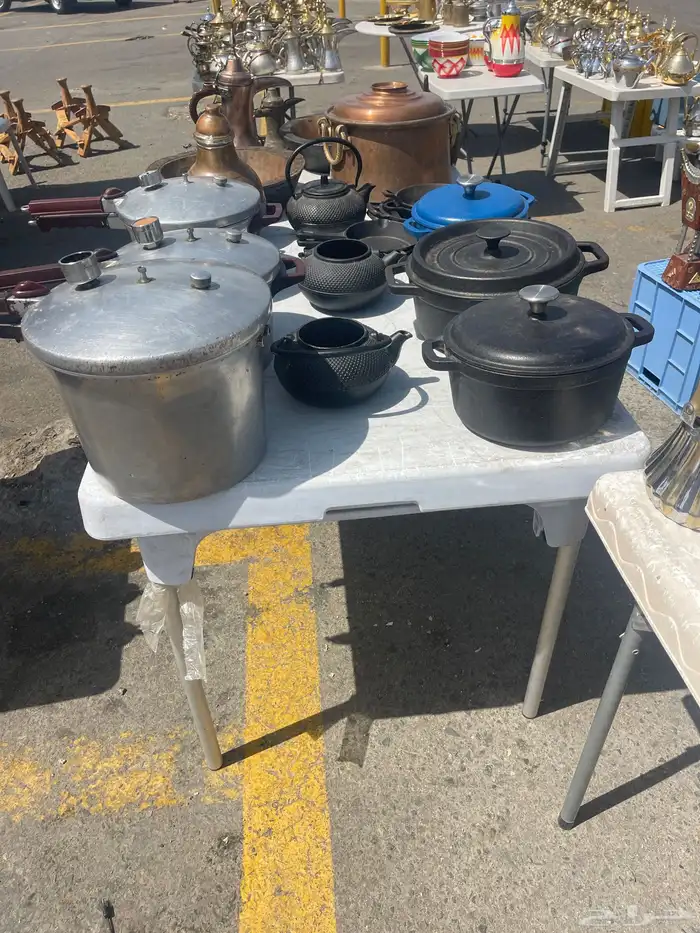 دلال براريد صحون قديمه مباخر قديم قدور نحاس وضغط 16