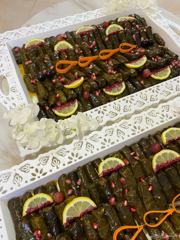 ضيافة ورق عنب ومعجنات لجميع المناسبات و وصيفة عروس 2