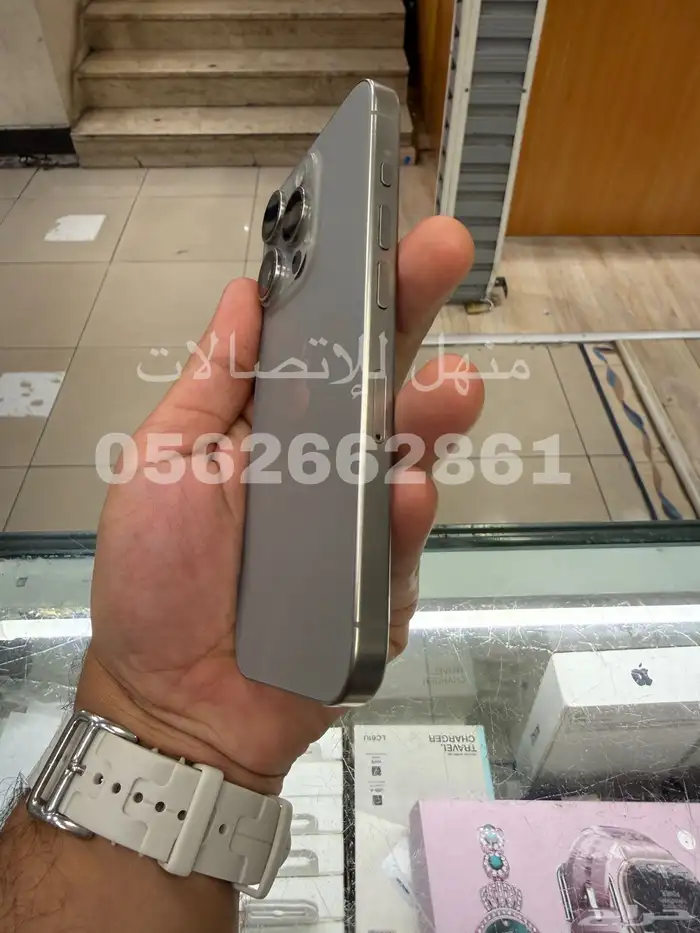 للبيع ايفون 15 برو 256 مستخدم 1