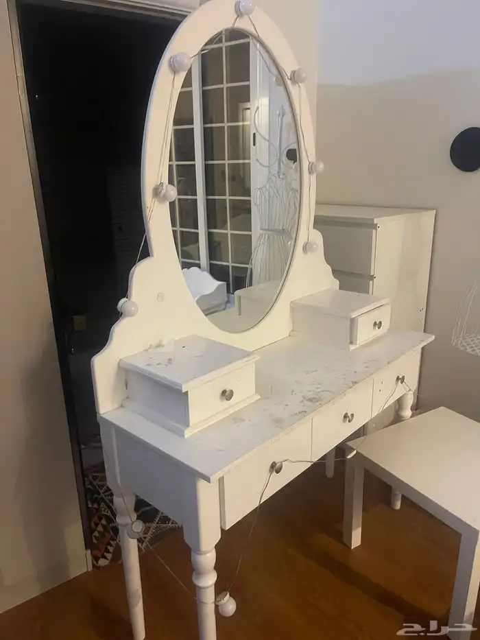 اثاث غرفتي نوم للبيع بدون السرير 0