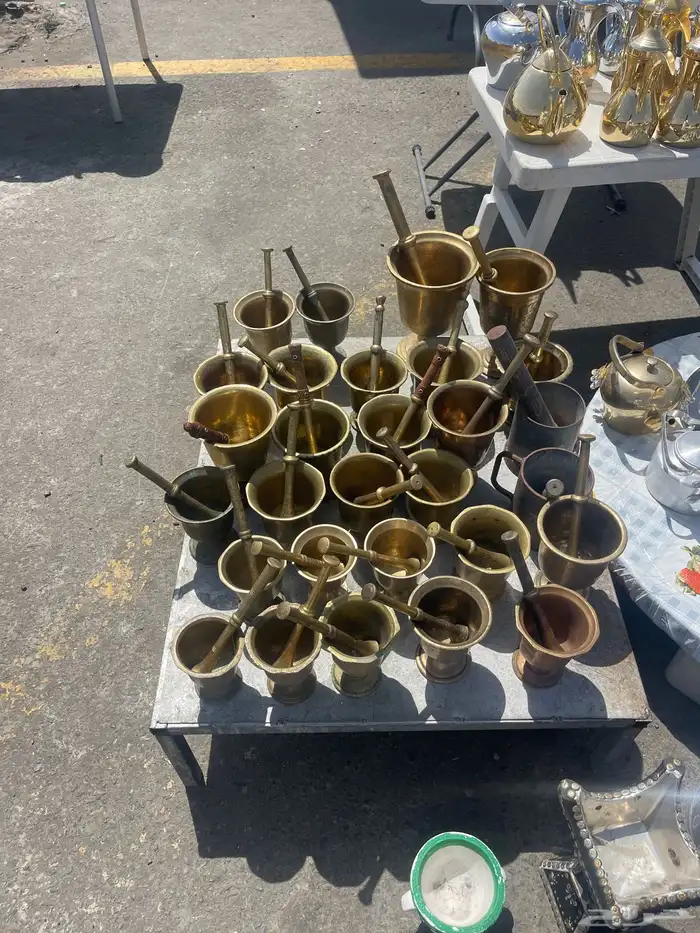 دلال براريد صحون قديمه مباخر قديم قدور نحاس وضغط 5