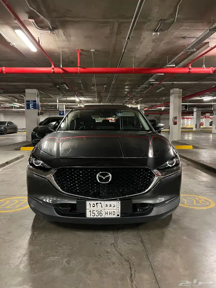 مازدا cx30 رمادي موديل 2021 ممشى قليل 5