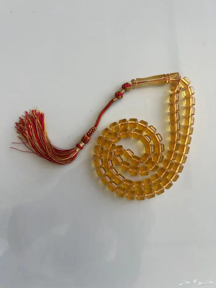 سبح مسابيح زعفران ومستكه الماني 1