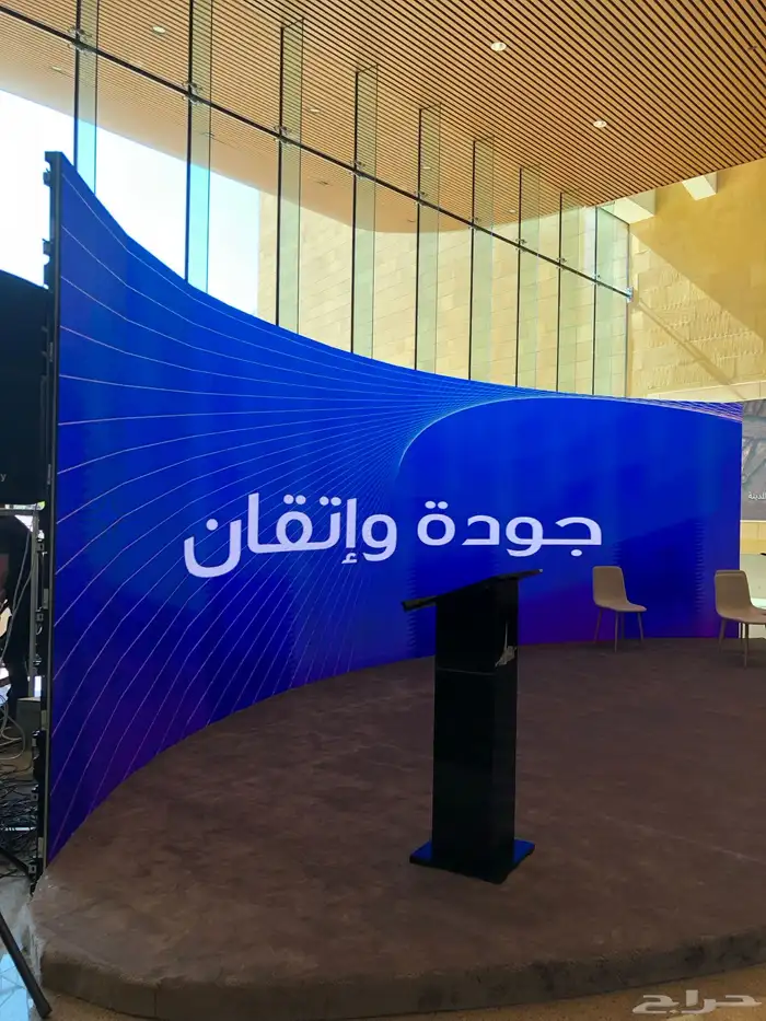 تاجير شاشات بجميع انواعه تلفزيونيه تفاعليه ايضاءات صوتيات 12