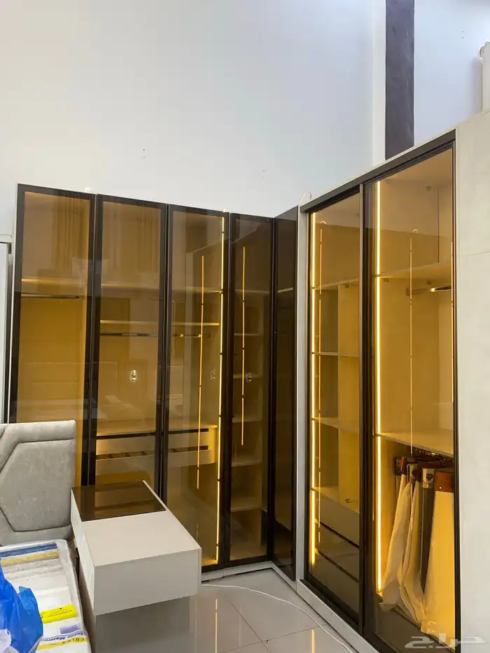 كنب ستاير غرف نوم مراتب تفصيل جميع الاخشاب مودرن 7