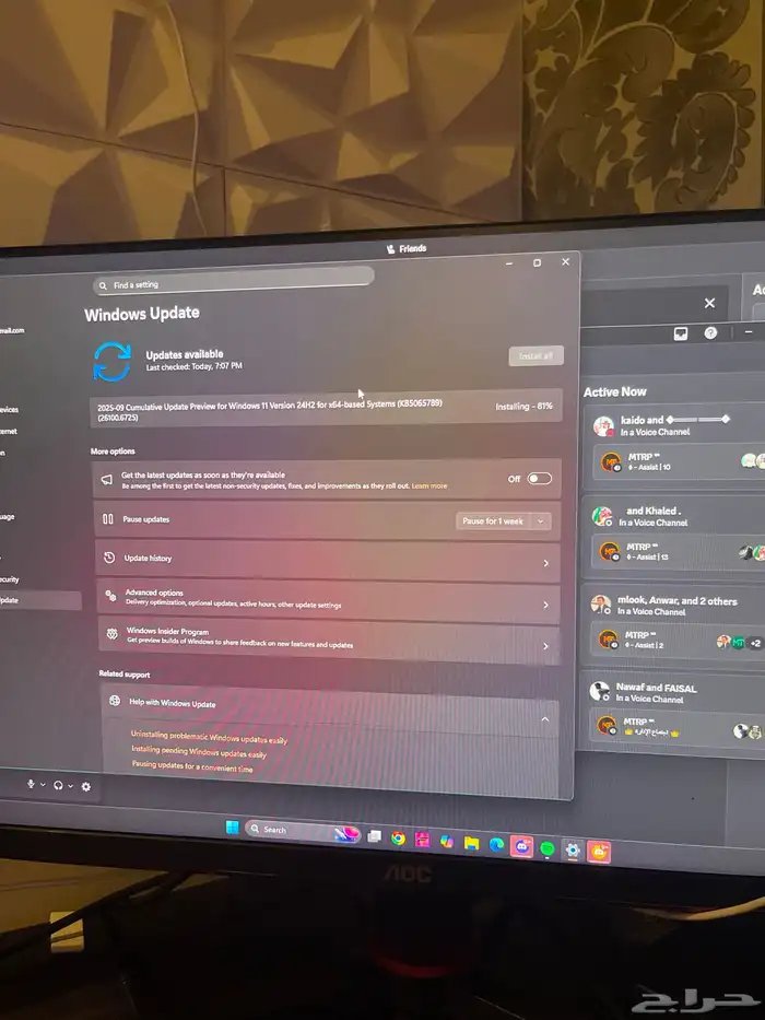 شاشتين للبيع قيمنق 1