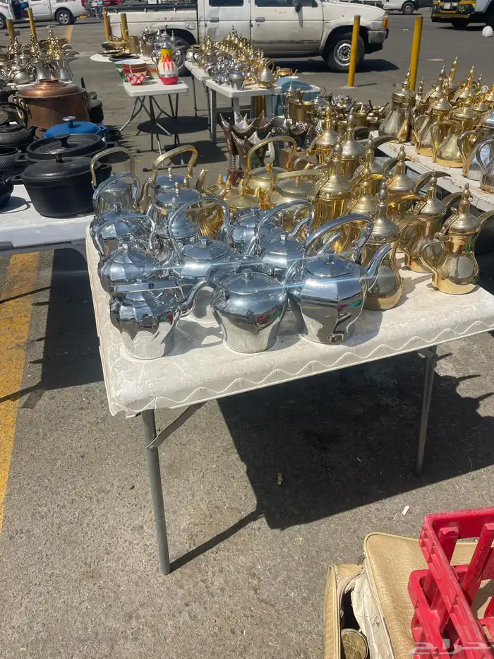 دلال براريد صحون قديمه مباخر قديم قدور نحاس وضغط 15